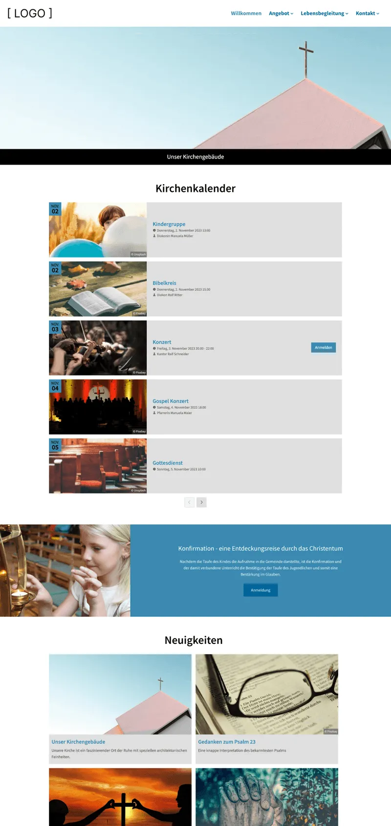 Preview of the Argo website design