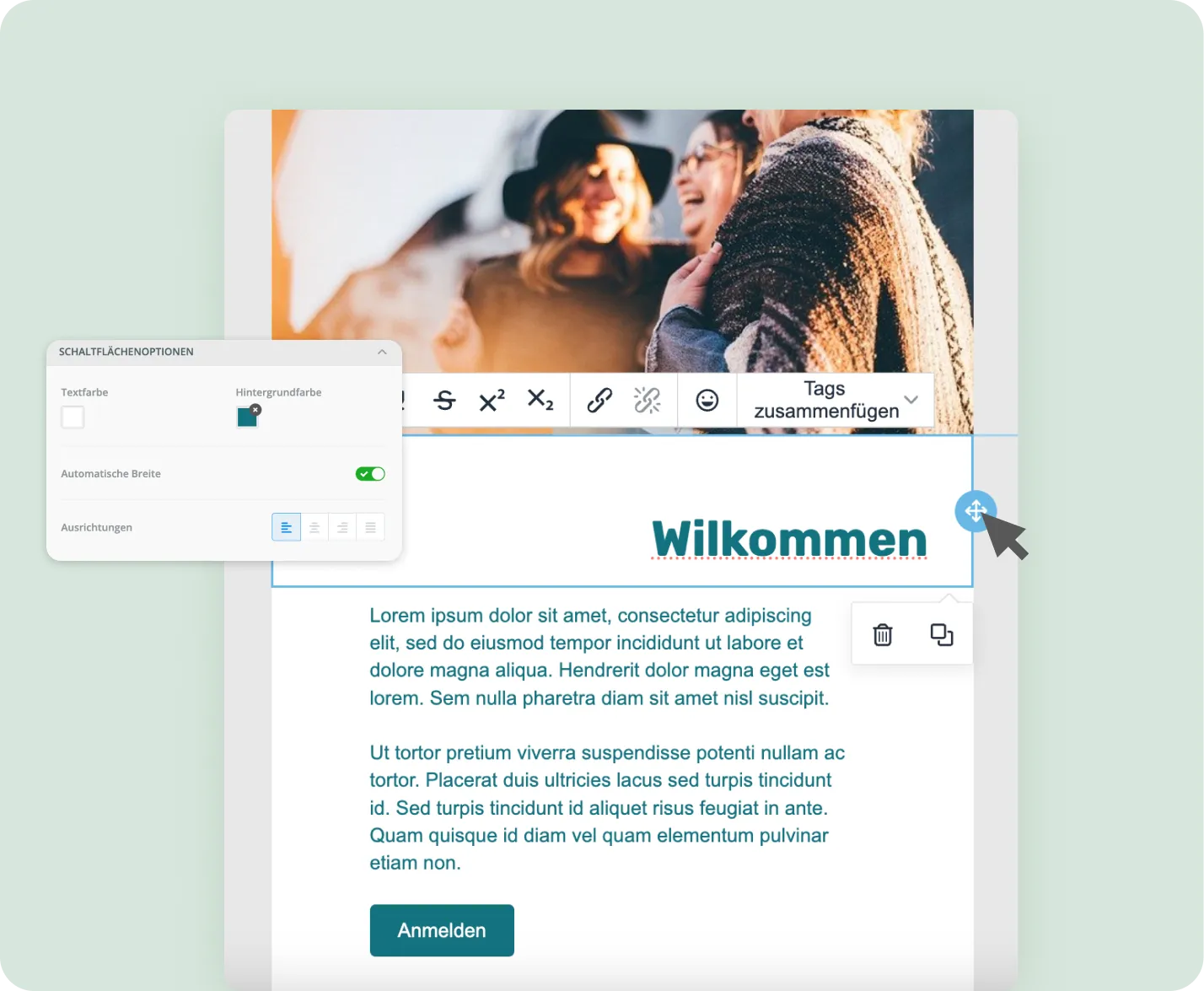 Symbolbild Editor Studio